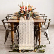 Macrame Lace Table Runner