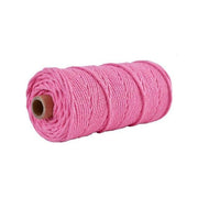 Macramé cord 3mm of 100m color Light Pink
