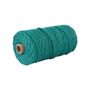 Macramé cord 3mm of 100m color Azure Green