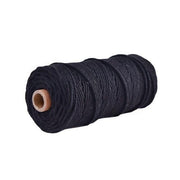 Macramé cord 3mm of 100m color Black