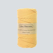 Premium: 3mm macramé thread 100m color Autumn